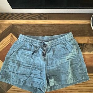 JCrew Women's Chambray Pull On Shorts